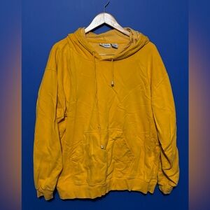 {Stitch Basic} Yellow Hoodie Sweater men's 2XL